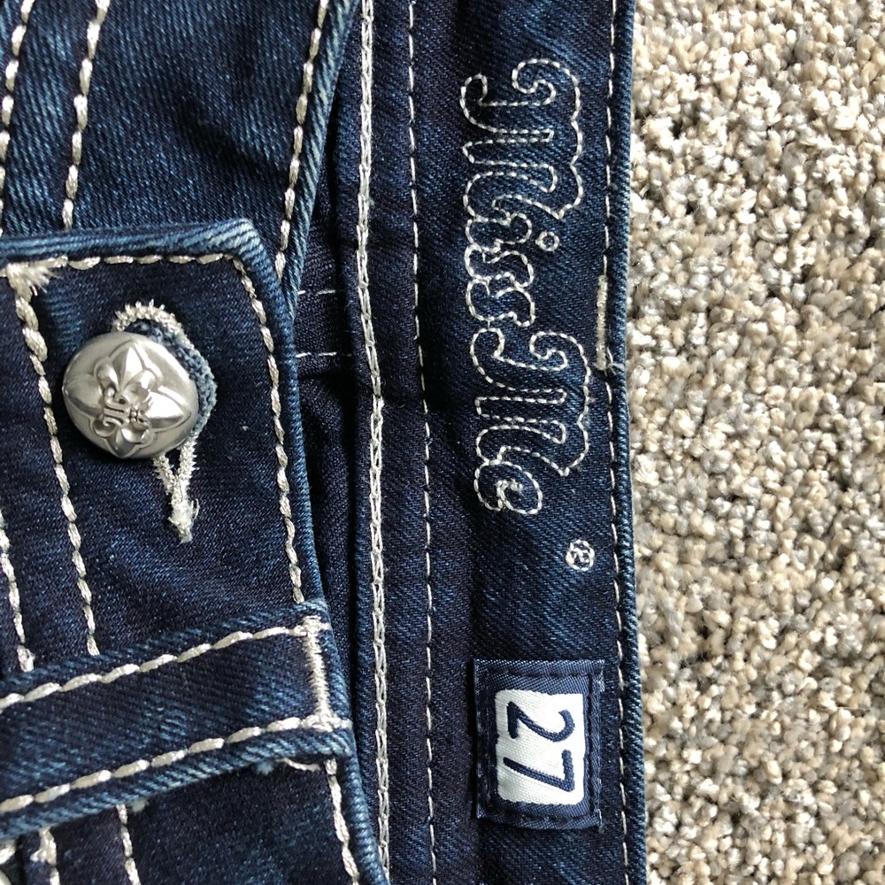 MissMe dark wash boot cut  jeans